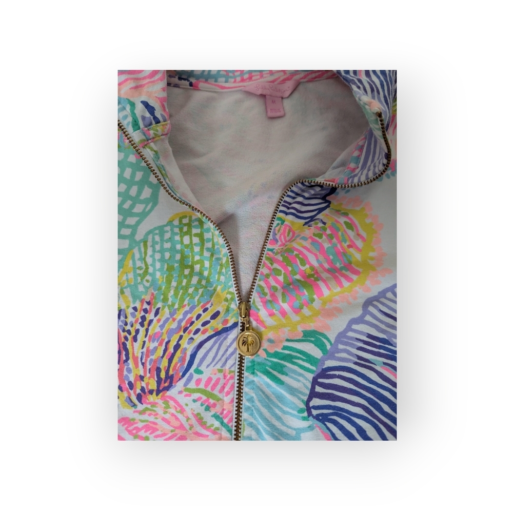Lilly Pulitzer Roar Of The Sea Popover Jacket - Picture 4 of 5